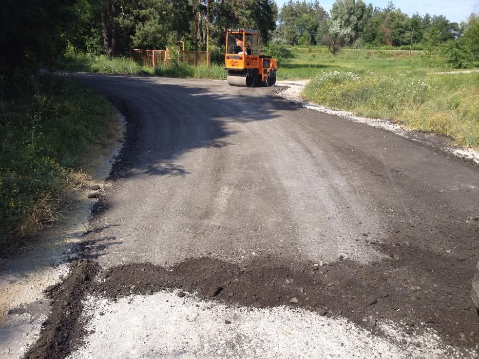 Асфальтирование Укладка асфальтного среза