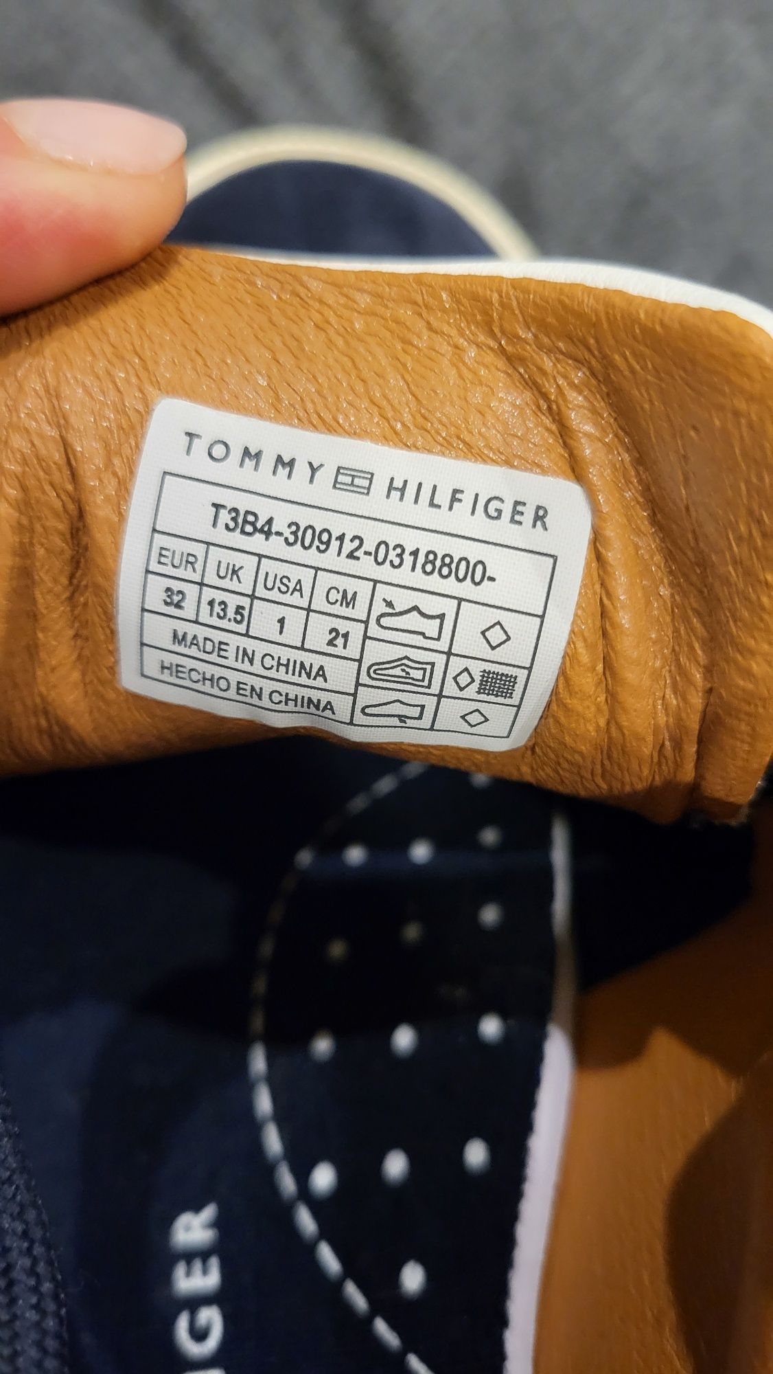 Buty buciki trampki Tommy Hilfiger 32