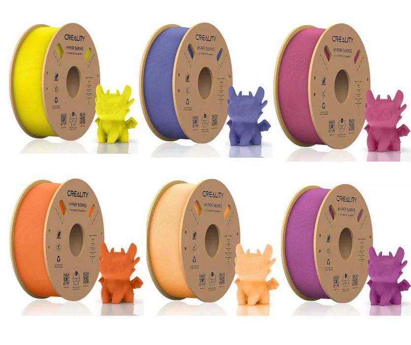 Пластик, філамент CREALITY Hyper PLA для 3D принтера 1кг