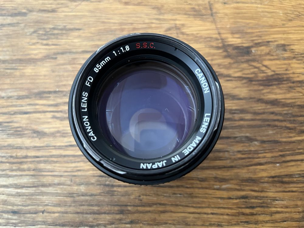 Canon FD 85mm 1.8 S.S.C