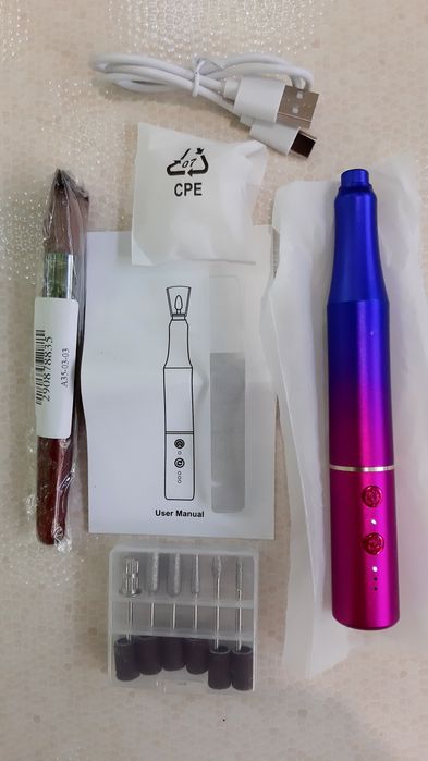 Ручка-фрезер для ногтей INBUTY 30000об. БЕЗ ПРОВОДНАЯ.Профи.Брэнд.