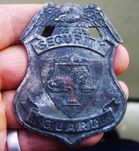 Oryginalna Stalowa Odznaka Policji Sądowej z USA z Morza z Bałtyku?