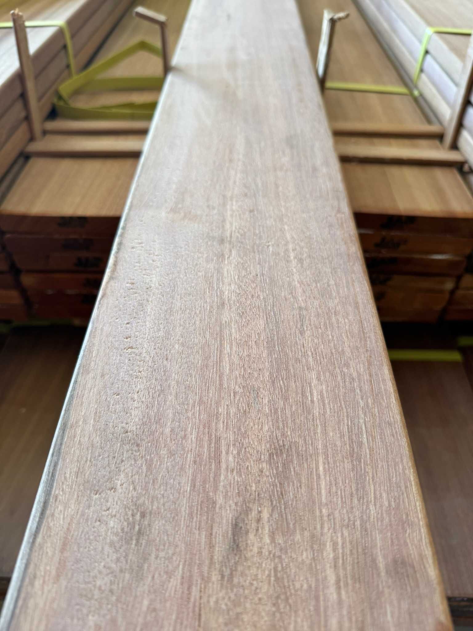 Egzotyczna deska tarasowa Bangkirai 21x145 Gładka taras drewno