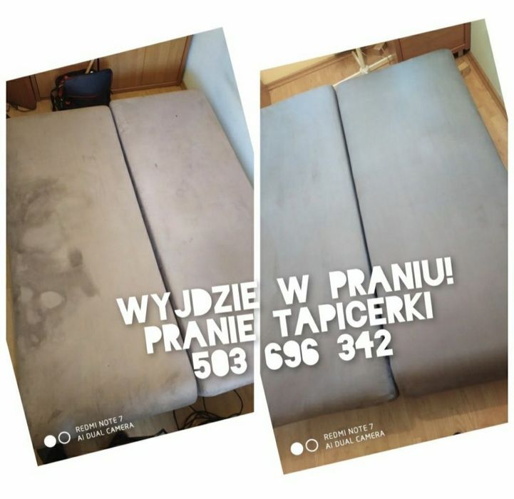 Pranie czyszczenie tapicerki