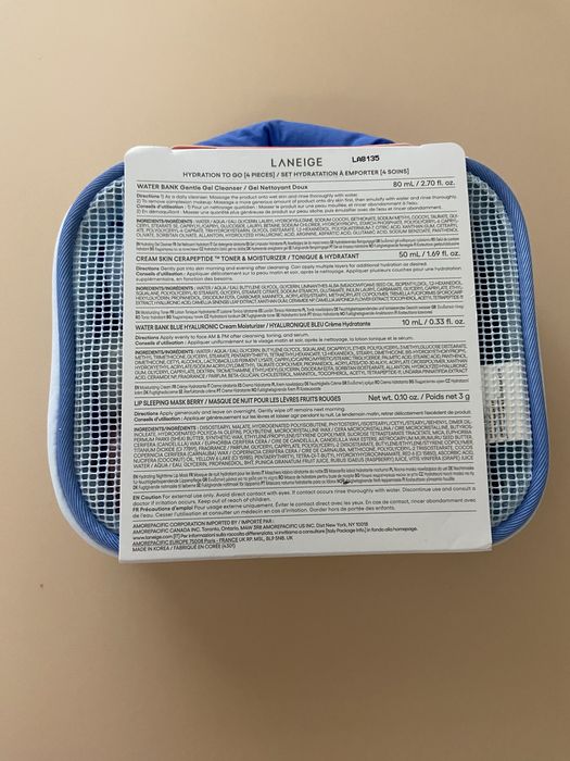 Laneige - Nawilżający zestaw do pielęgnacji twarzy