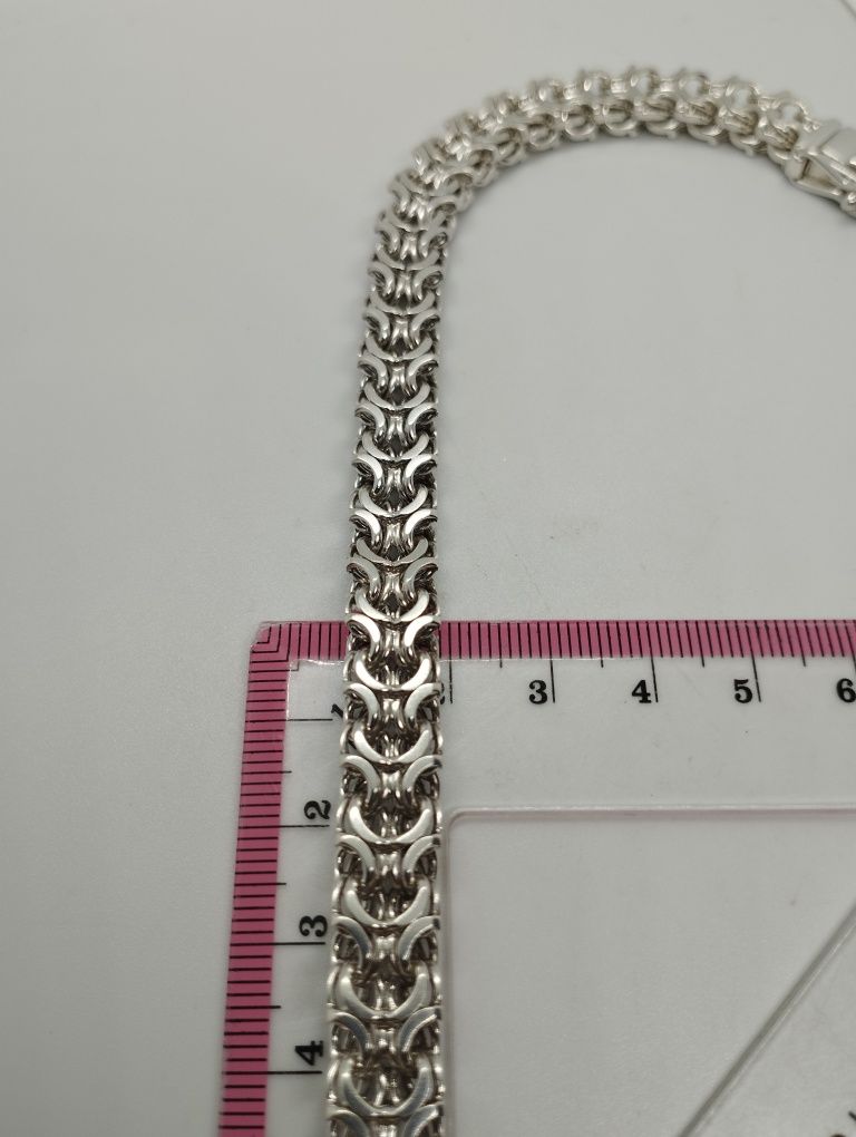 Серебряная крупная цепь 97.85 грамма 57 см