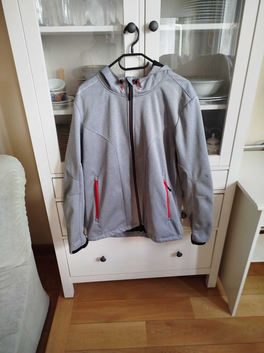 Jasnoszara bluza damska L 42/44