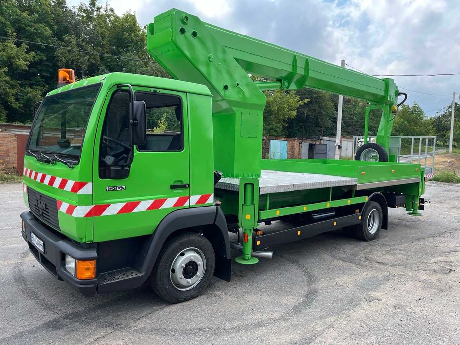 MAN 10.163 автовишка RUTHMANN Т250 25м.