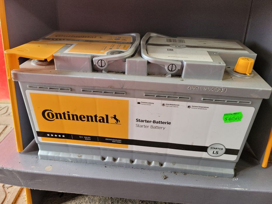 Nowy Akumulator Continental 12V 100Ah 900a