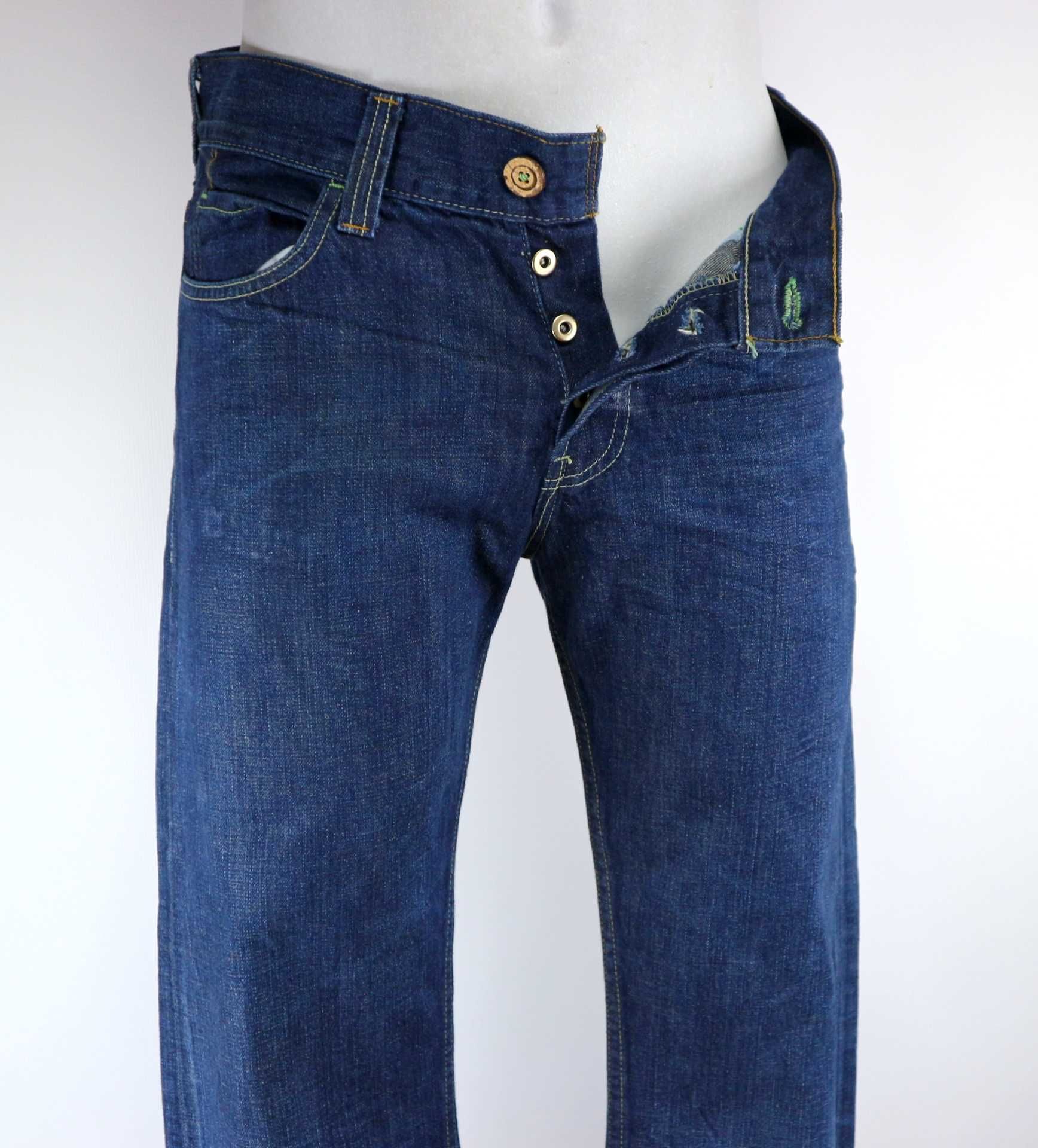 Levis 506 Eco spodnie jeansy W32 L32 pas 2 x 43 cm