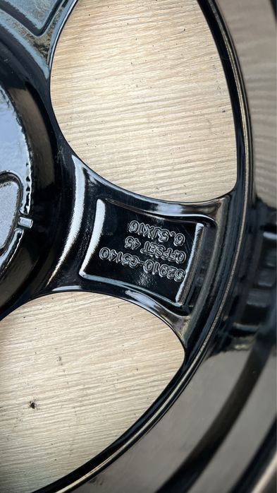 Goauto диски Kia Hynday 5/114,3 r16 et45 6,5j dia67,1 в чорному глянці
