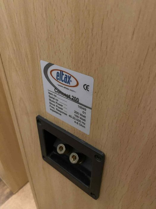 Kolumny podłogowe Eltax Concept 200, 4 Ohm, 200w, mocne