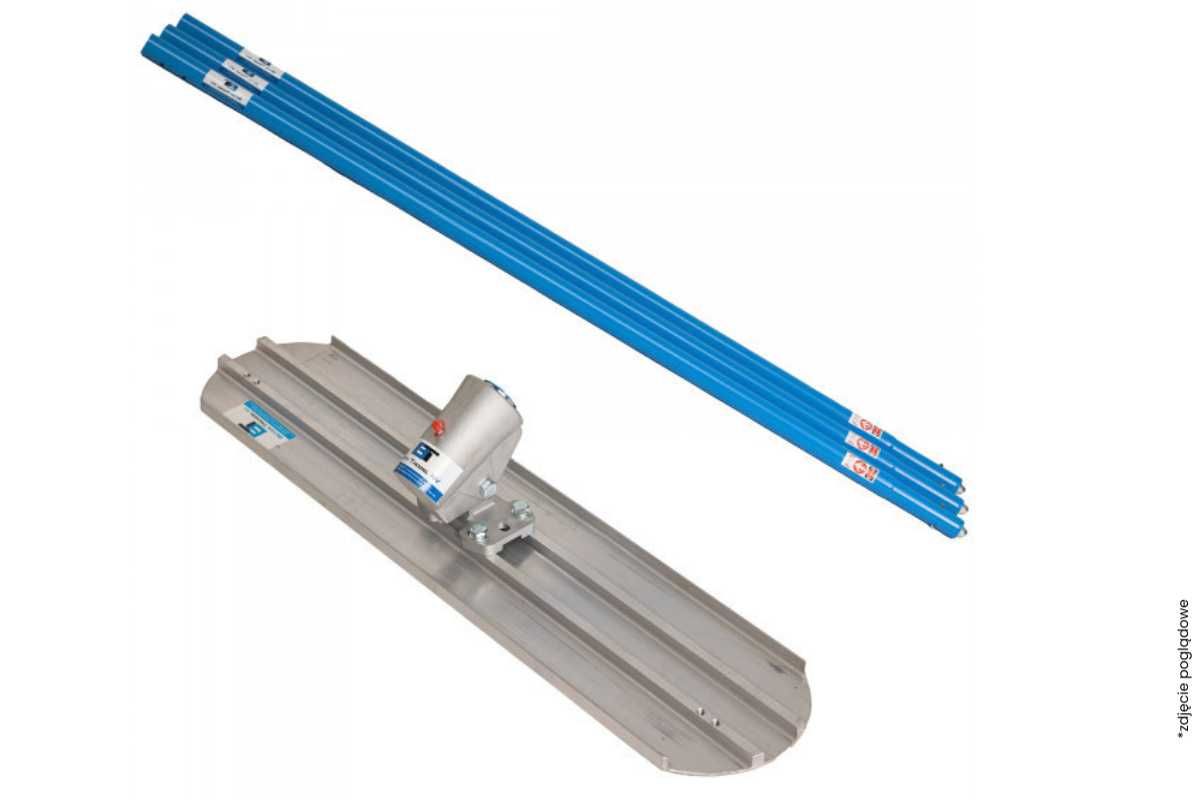 Aluminiowa listwa wygładzająca Beton Trowel BT350084 – 120×20 cm  NOWA