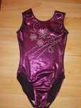 Strój gimnastyczny body gimnastyka artystyczna akrobatyka 146-158cm