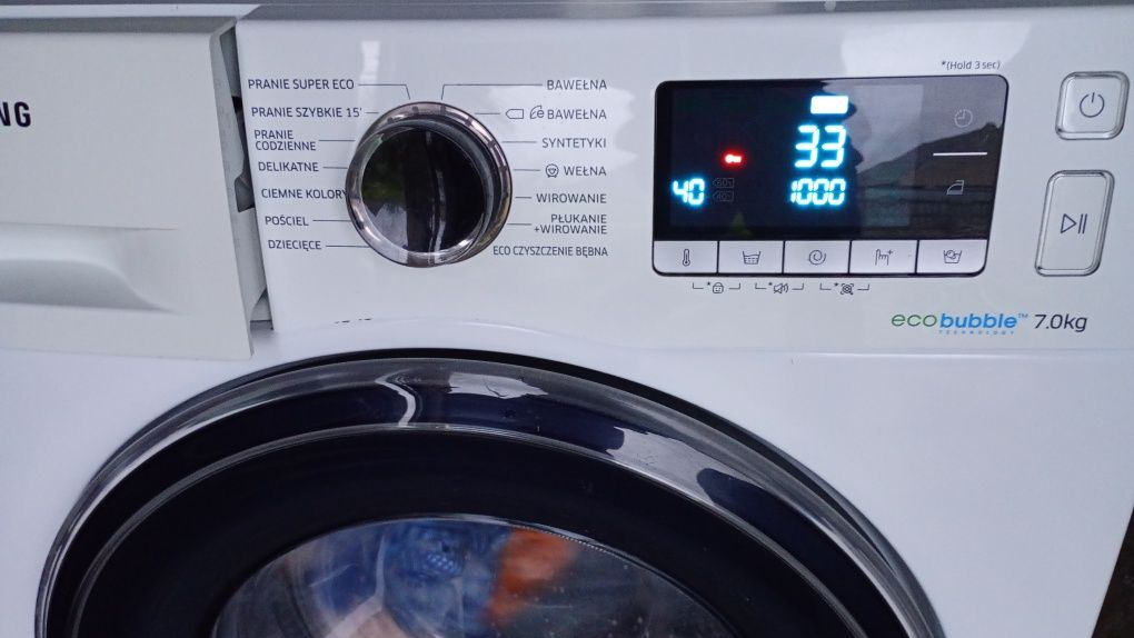 Pralk Samsung  ecobubble poj. 8 kg,Transport