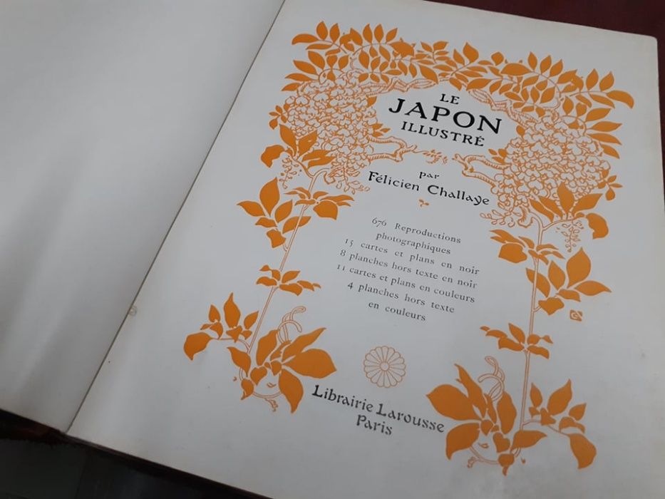 Livro "Le Japon Ilustré"