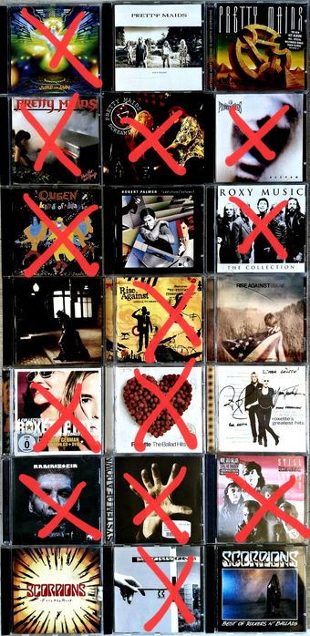 Продам фирменные CD. Rock, Metal, Pop.