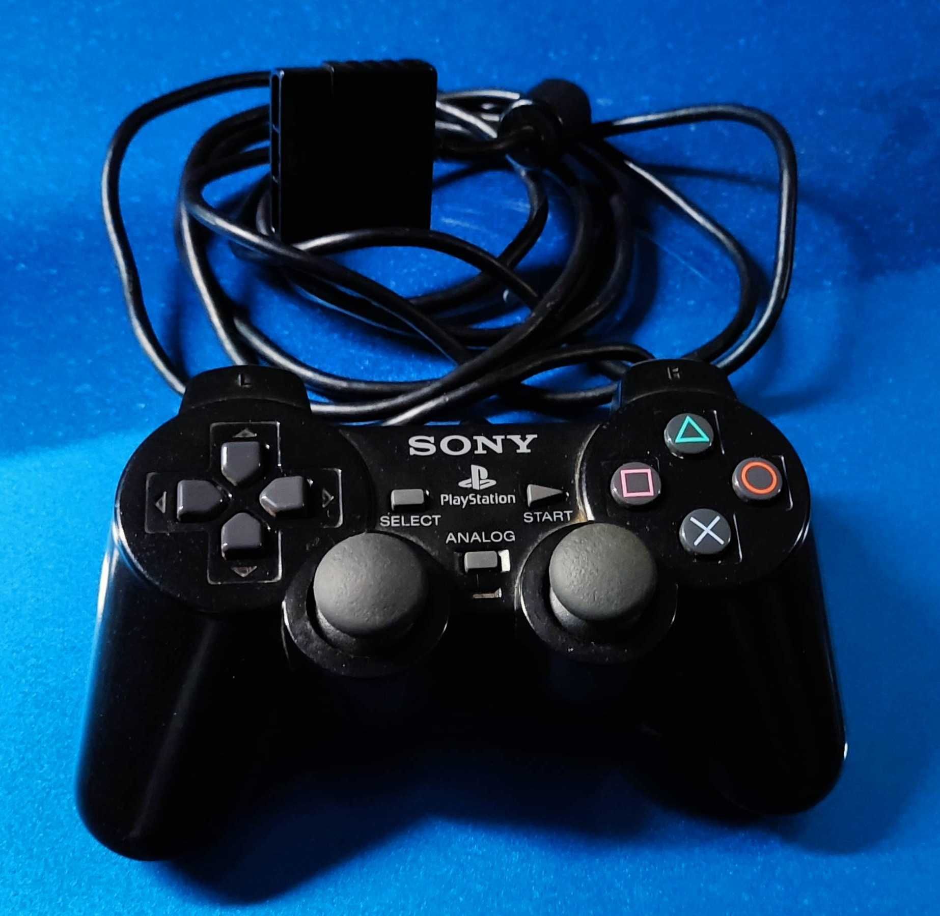 Comandos PS2 e PS1 dualshock original seminovos