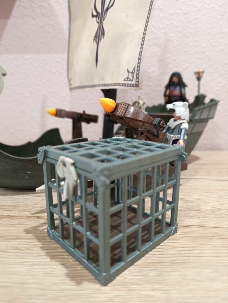 Playmobil Jak wytresować smoka statek Dragos