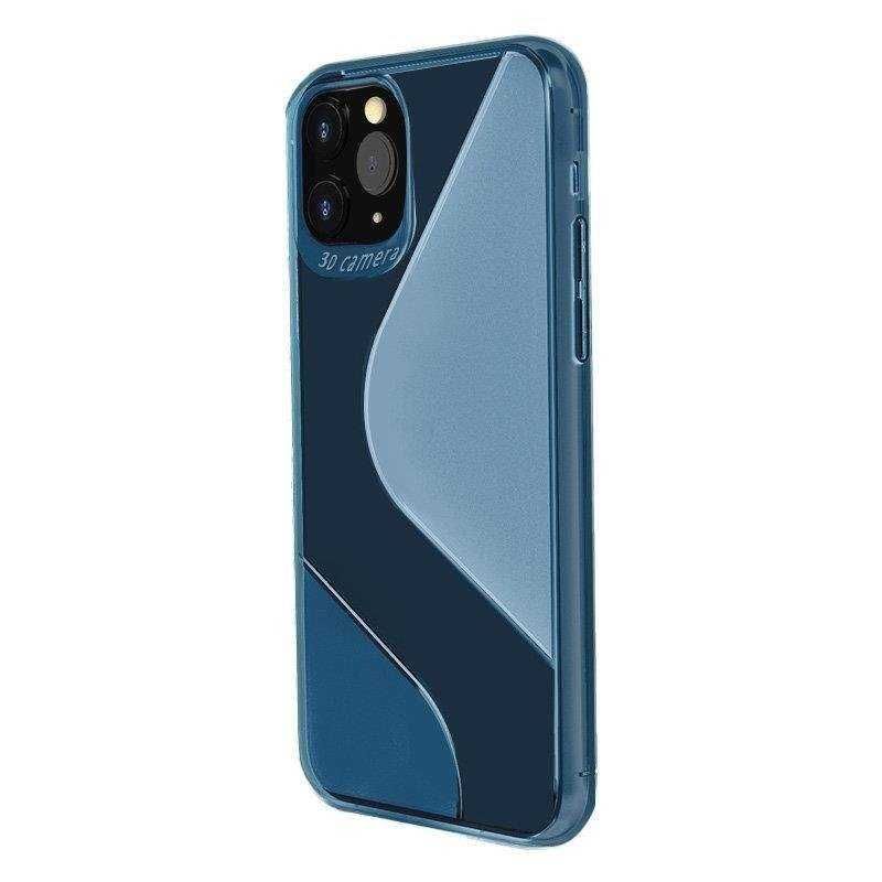 S-Case elastyczne etui pokrowiec Xiaomi Redmi Note 9 niebieski