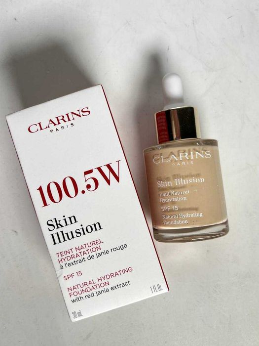 Тональна основа Clarins Skin Illusion
