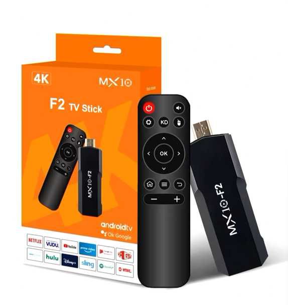 Android TV Box - SMART TV - Android 11 - WiFi - MX10 F2 - NOWY