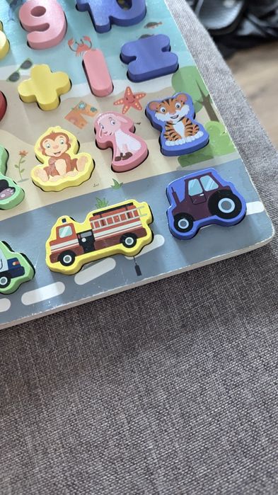 Іграшка сортер дерев'яна