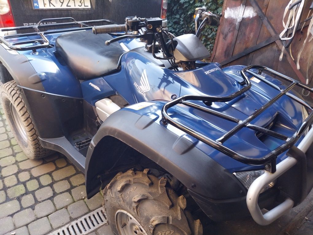 Quad Honda inny Yamaha Gryzzli 700fi 4x4 2007 bardzo ładny z papierami