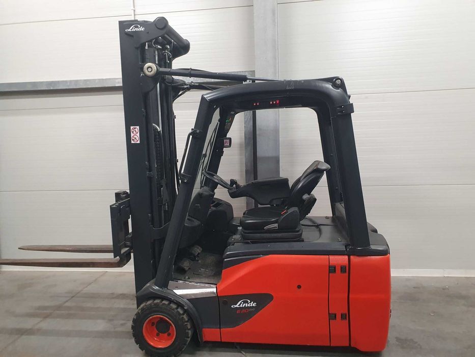 Wózek widłowy LINDE E20L 2018r Triplex 5,47m Wolny SKok E18 E25 E16