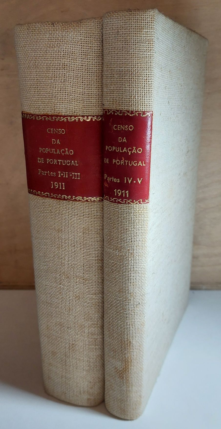 Censo de População de Portugal no 1° de Dezembro de 1911 (Encadernado)