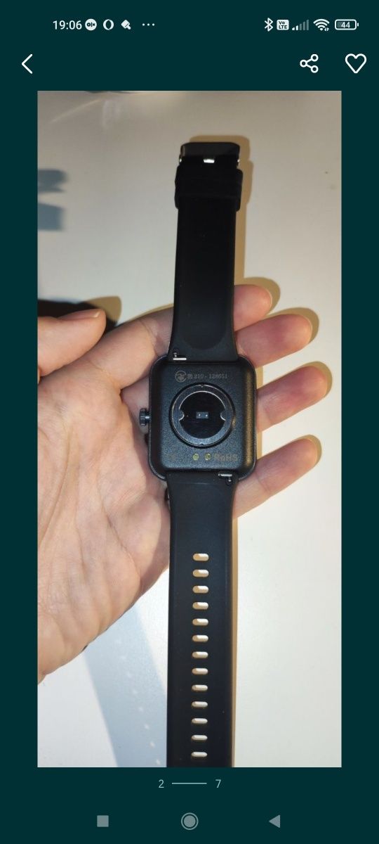 Smartwatch czarny