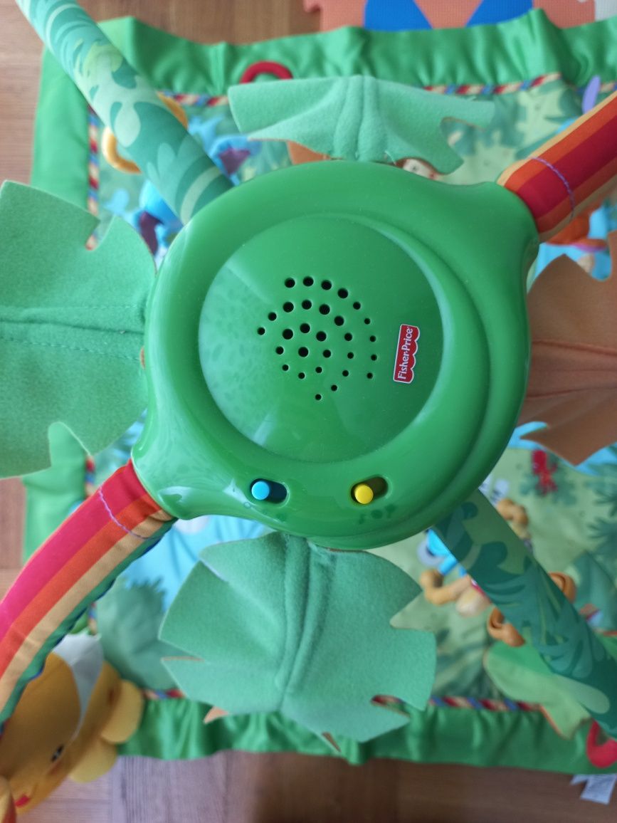 Mata edukacyjna Fisher Price Rainforest, do zabawy  dla niemowlaka