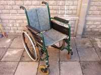 Wózek inwalidzki, prosta konstrukcja, 400 zł.