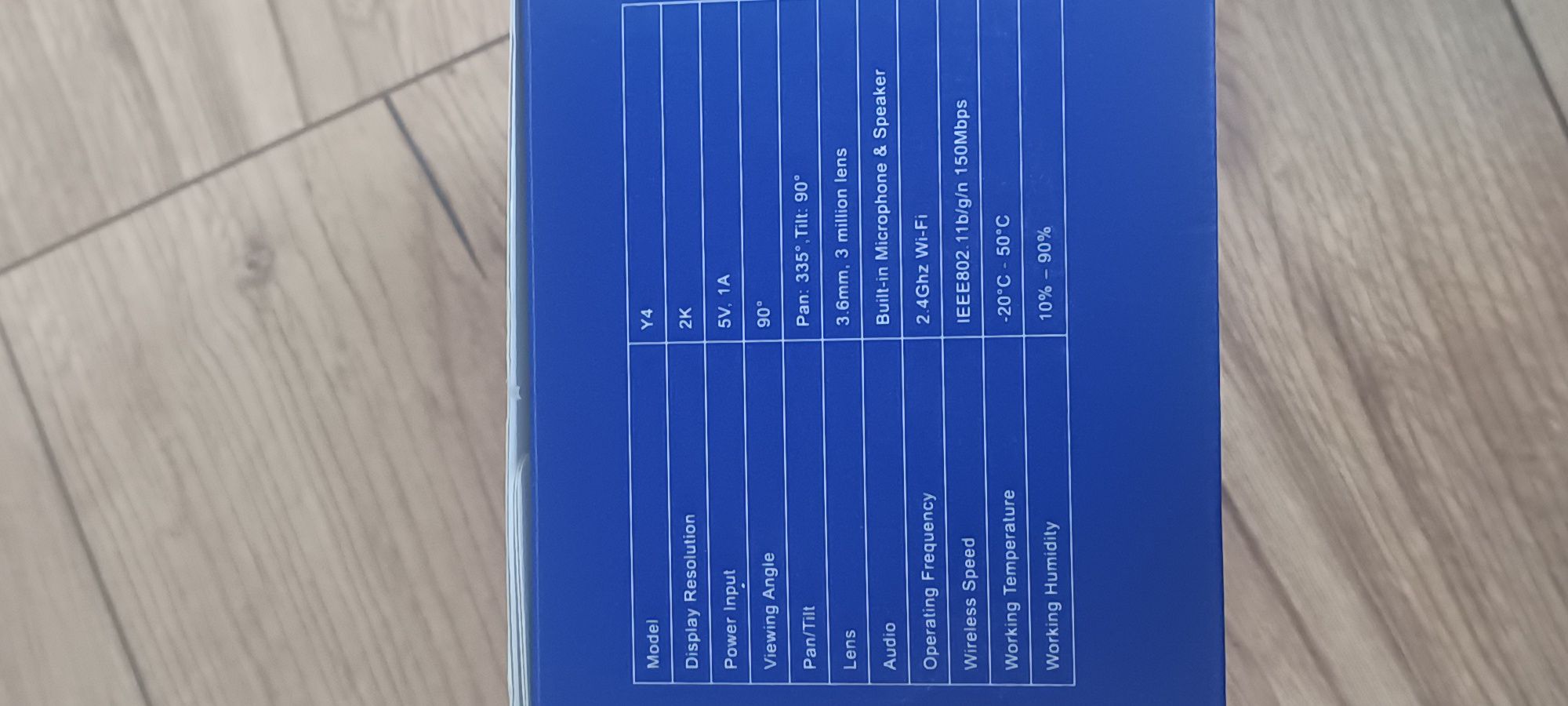 Kamera IP WiFi 360 2K noktowizor GALAYOU Y4