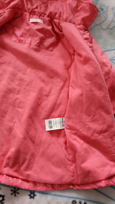 Плащ, вітровка, легка демі куртка для дівчинки wojcik, розмір 92