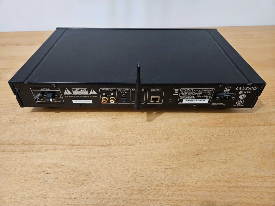 Odtwarzacz sieciowy, streamer Denon DNP-720AE radio, Audio Room