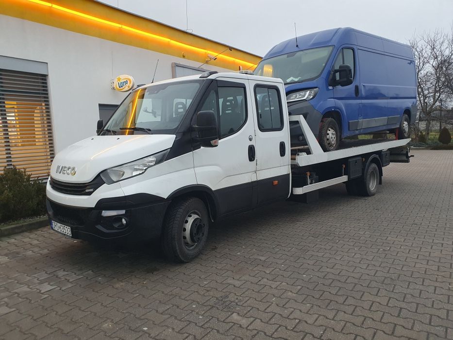 Pomoc Drogowa Holowanie Transport Aut Maszyn Wynajem Autolaweta