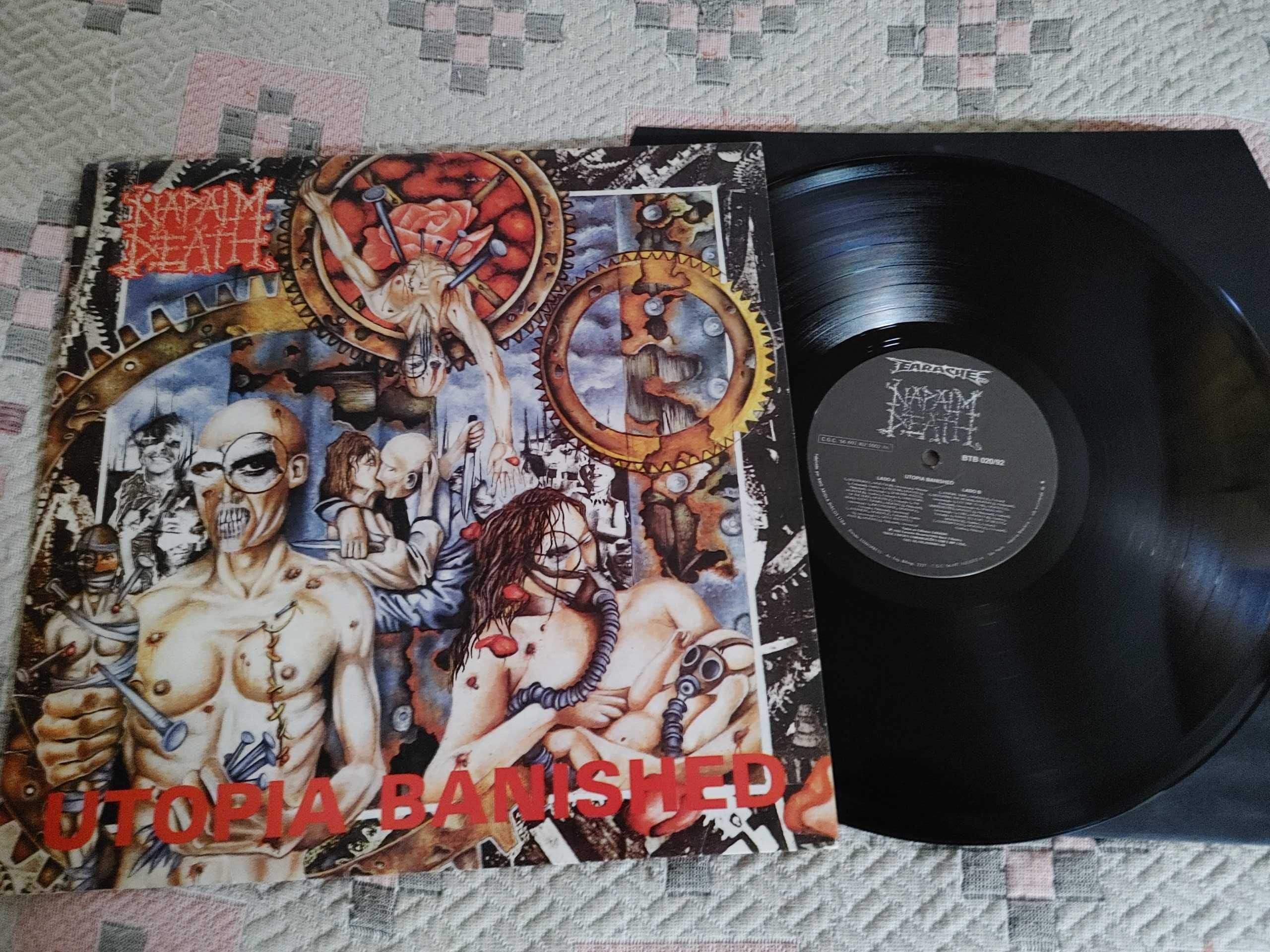 Napalm Death ‎– Utopia Banished  Vinyl, LP, Album  Brazil