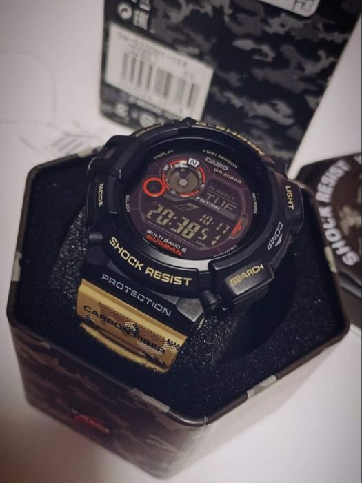 Casio G-shock GW9300 DC Mudman full set moro Desert Camouflage