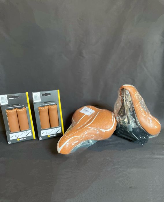 Bicicleta 2 Selins Selle Montegrappa & 3 Par Punhos Handlz