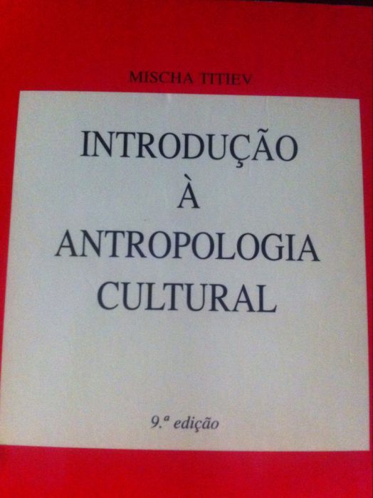 Introdução á Antropologia Cultural