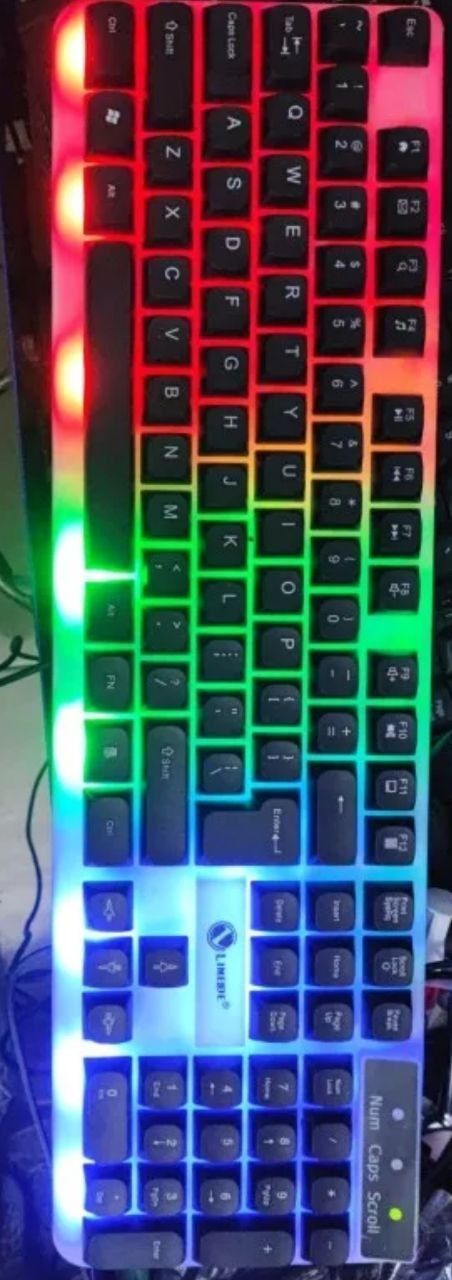 Клавиатура с подсветкой клавіатура ігрова