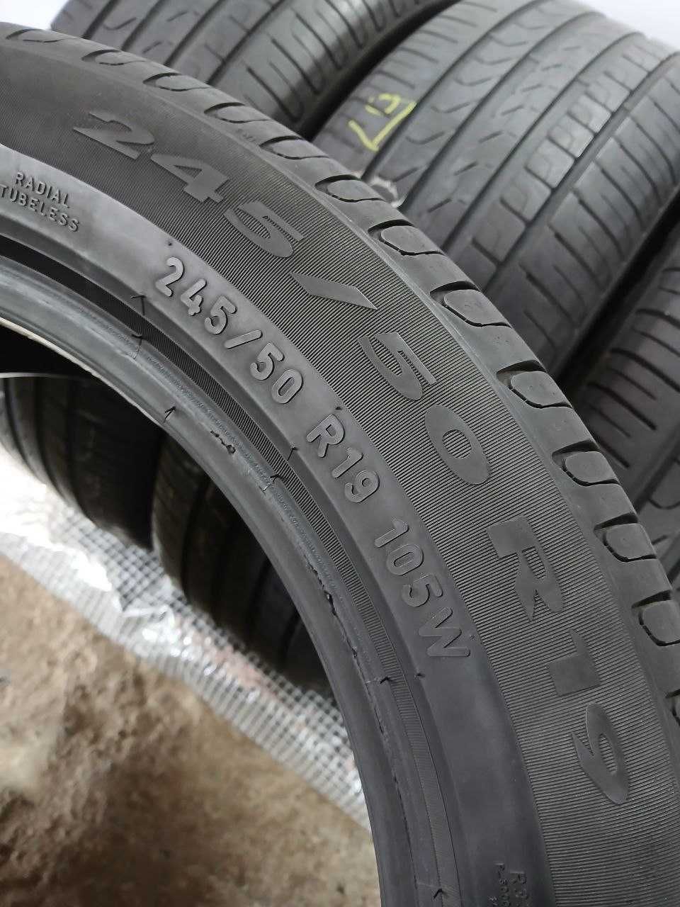 Шини Pirelli 245/50R19. 4шт. Літо. (0509).