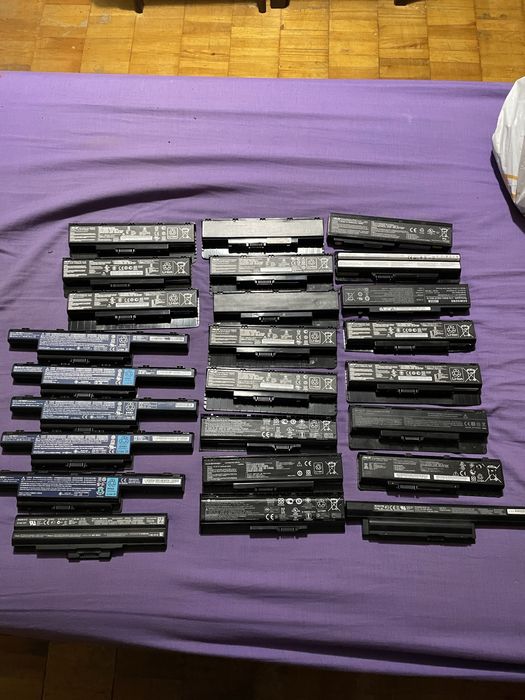 Акумулятори, батареі, 18650, 6ШТ 1500-2200mAh