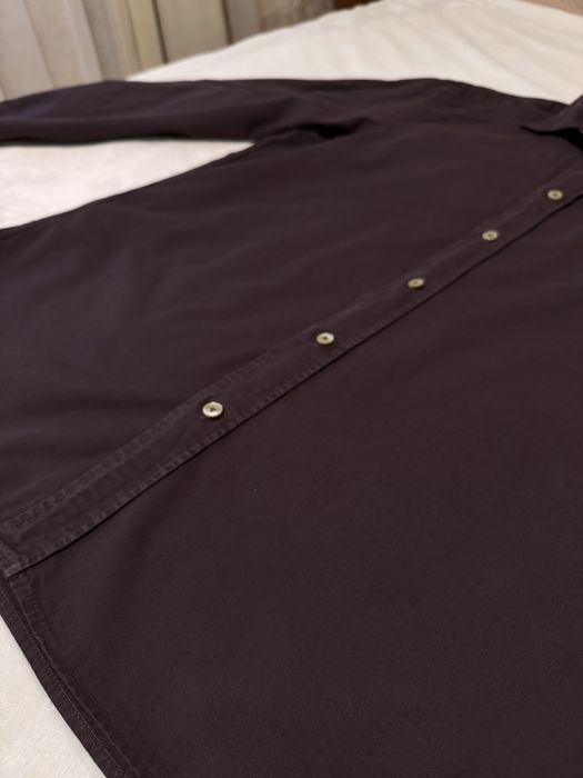 Чоловіча коричнева сорочка Mango