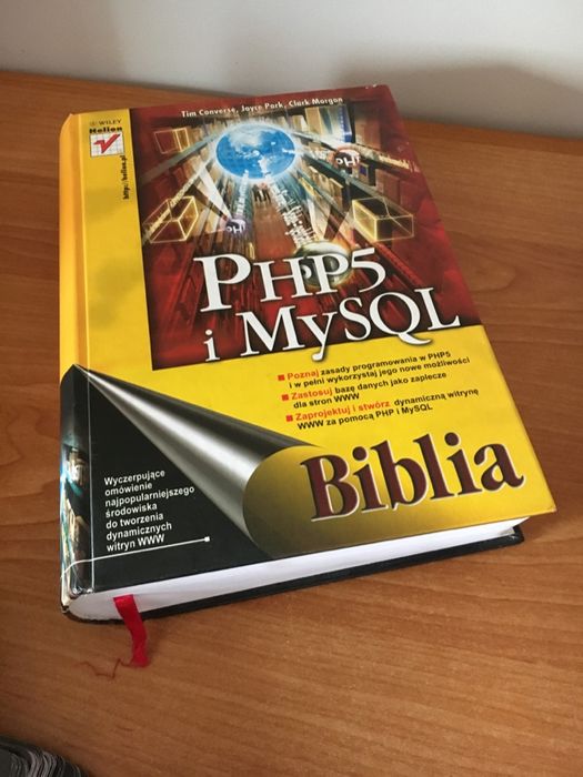 Biblia PHP5 MySQL +video kursy gratis Converse, Park, Morgan Helion