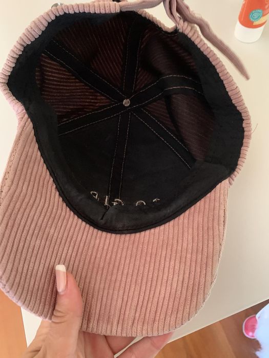 Bone rosa em bombazine novo