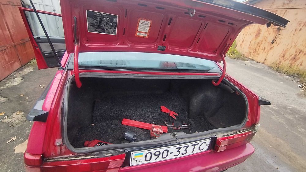 Альфа Ромео 75. На ходу