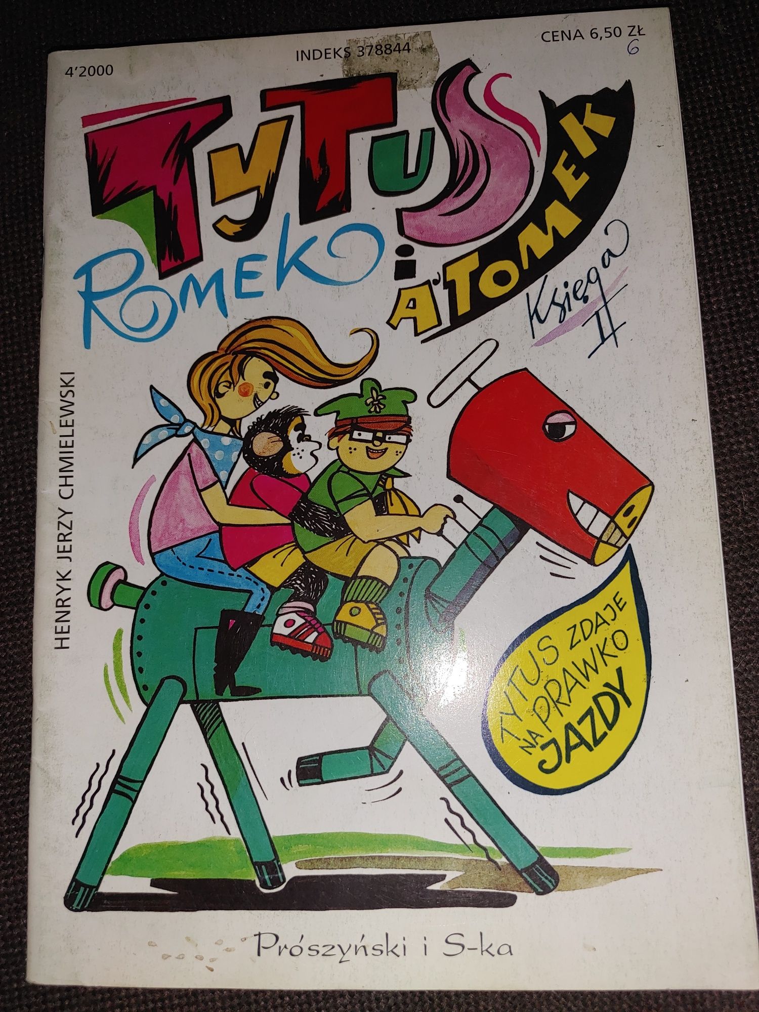 Komiks-Tytus Romek i Atomek księga II wyd.2000 rok