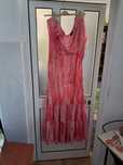 Vestido rosa  comprido